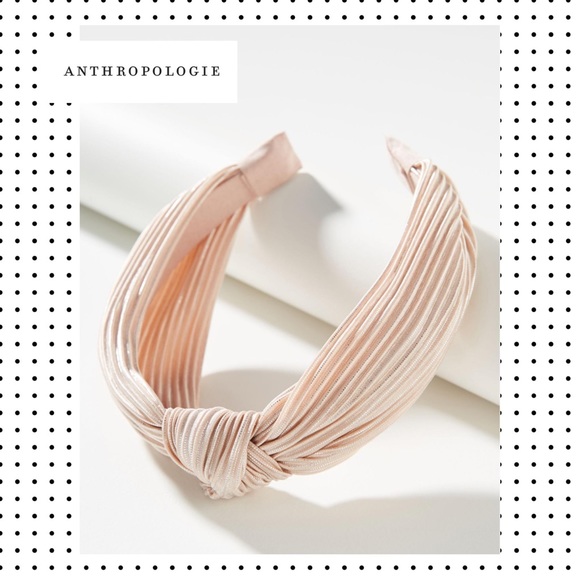 Anthropologie Accessories - Anthropologie - Lauren Pleated Knotted Headband
